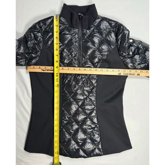 Snowman New York Puffer Jacket Size SMALL White Duck Down - Picture 14 of 14